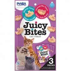Inaba Juicy Bites 3шт*11,3г ласощі для кішок (морепродукти)...