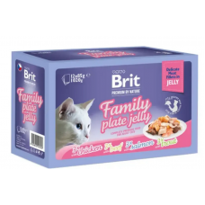 Brit Premium 85g * 12шт паучі для кішок (у желе)1