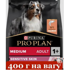 Purina Pro Plan Dog Medium Adult Optiderma 0,4 кг (на вагу) - для собак середніх порід c лососем1
