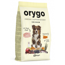 Orygo Chicken напіввологий корм для собак з куркою та морквою 8 кг1