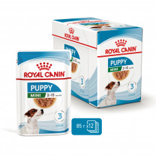 Royal Canin Mini Puppy 85г * 12шт - паучі для цуценят дрібних порід у віці c 2 до 10 місяців1