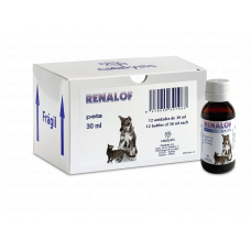 Renalof Pets добавка для профілактики та в комплексній терапії сечокам’яної хвороби у собак та котів 30 мл1