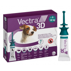 Вектра 3D - краплі інсектоакарицидні для собак вагою 4 - 10 к...