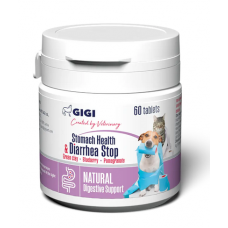 GiGi Stomach Health & Diarrhea Stop препарат для нормалізації функції травної системи 60 таб1