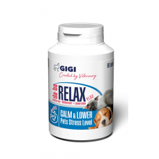 GIGI da-ba RELAX plus заспокійливий засіб для котів та собак 90 таб1