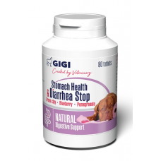 GiGi Stomach Health & Diarrhea Stop препарат для нормалізації функції травної системи 80 таб1