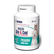 GiGi HEALTHY Skin & Coat для профілактики хронічних дерматитів та покращення стану шкіри 90 таб1