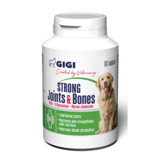 GIGI STRONG Joints & Bones препарат для зміцнення та відновлення суглобів у собак 90 таб1