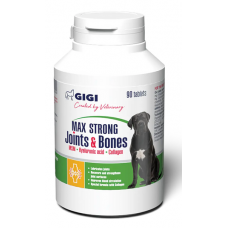GIGI MAX STRONG Joints & Bones препарат для зміцнення та відновлення суглобів у собак 90 таб1