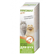 Fipromax БІО лосьйон-спрей для вух кішок та собак 30 мл1