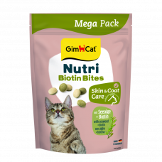 GimCat Nutri Biotin Bites вітаміни для шкіри та шерсті котів з біотином і морськими водоростями 425г1
