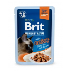 Brit Premium 85г*24шт паучі для котів ( індичка в соусі )...