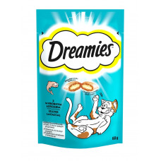 Dreamies 60 гр х 6 шт ласі подушечки для кішок (лосось)1