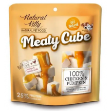 Natural Kitty Meaty ласощі для котів і собак 60 г (курка)1