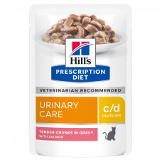 Hill’s PD c/d паучі для догляду за сечовидільною системою котів (лосось) 85г*12шт1