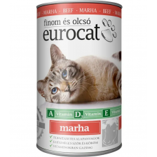 EuroCat консерва для котів 415 г (яловичина)1
