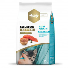 Amity Super Premium Kitten Salmon 2кг корм для кошенят (лосось)1