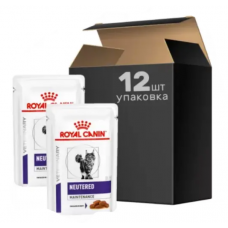 Royal Canin Neutered Adult Maintenance 85г * 12шт - паучі для кастрованих/стерилізованих котів і кішок1