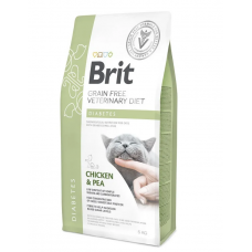 Brit Veterinary Diet Cat Grain free Diabetes 2 кг - беззерновая дієта при діабеті1