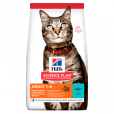 Hills SP Feline Adult 1,5 кг корм для кішок (тунець)1