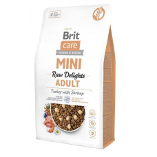 Brit Care Mini Raw Delights корм для собак дрібних порід 2 кг (індичка та креветка)1