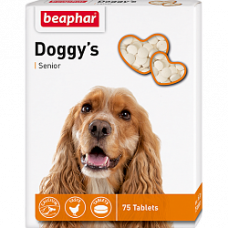 Beaphar Doggy's Senior 75 таблеток-кормова добавка для собак старше 7 років (11519)1