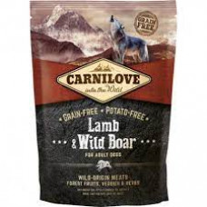 Carnilove Lamb&Wild Boar For Adult Dogs 1,5 кг - беззерновий корм для собак з ягням і диким кабаном1
