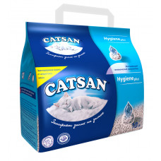 Catsan Hygiene Plus 10 л - всмоктується наповнювач з глини1