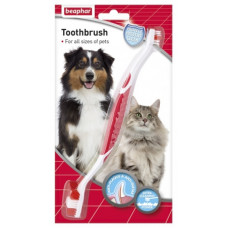 Подвійна зубна щітка Beaphar Toothbrush для собак (13226)1