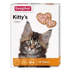 Beaphar Kittys junior 150 таблеток - вітаміни для кошенят (12508)1