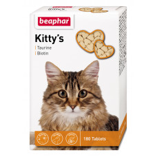 Beaphar Kittys Taurin and Biotin Вітаміни для кішок, 180 таб (12578)1