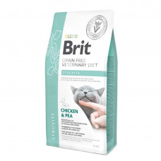 Brit Veterinary Diet Cat Grain free Struvite 0,4кг - беззернова дієта при МКБ1