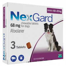 Merial NexGard - жувальна таблетка для захисту собак (10 - 25кг )1