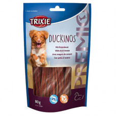 Trixie TX-31594 Premio Duckinos 80 гр - ласощі з качиної грудкою для собак1