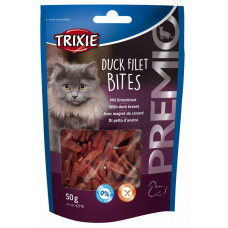 Trixie TX-42716 PREMIO Duck Filet Bites 50г - ласощі з качиної грудкою для кішок1