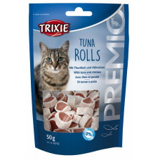 Trixie TX-42732 PREMIO Tuna Rolls 50г -ласощі для кошекс тунцем і куркою1