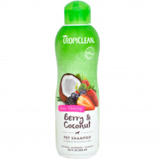 Tropiclean Berry&Coconut Pet Shampoo - шампунь "Ягідний з кокосом" для собак і котів 355 мл 1