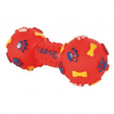Trixie TX-3361 Гантель шипована з пищалки для собак 15см1