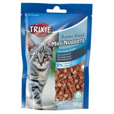 Trixie TX-42741 Trainer Snack Mini Nuggets 50г ласощі з тунцем, куркою і котячої м'ятою1