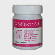 Dolfos Biotyna Cat - вітамінно-мінеральний комплекс Дольфос для кішок (191-90) 90 таб1