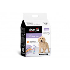 Пелюшки AnimAll для собак і цуценят, з ароматом лаванди, 60×60 см (100 шт)1