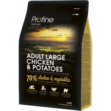 Profine Adult Large Breed Chicken and Potatoes 3 кг-корм для собак великих і гігантських порід1