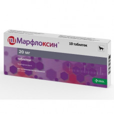 Марфлоксін (Marfloxin) №10 20мг таблетки (KRKA)1