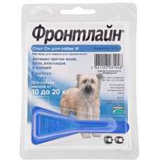 Merial FrontLine Spot On M (Фронтлайн) капли для собак от 10 до 20 кг 1пипетка1