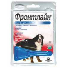 Merial FrontLine Spot On XL (Фронтлайн) капли для собак от 40 до 60 кг 1пипетка1