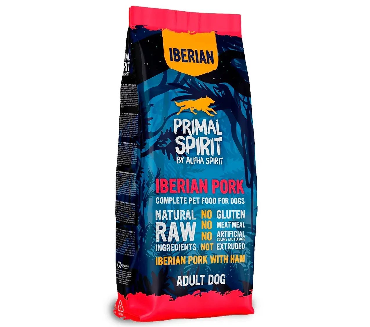 Primal Spirit Iberian Pork корм для собак 12кг (іберійська свинина та шинка)1