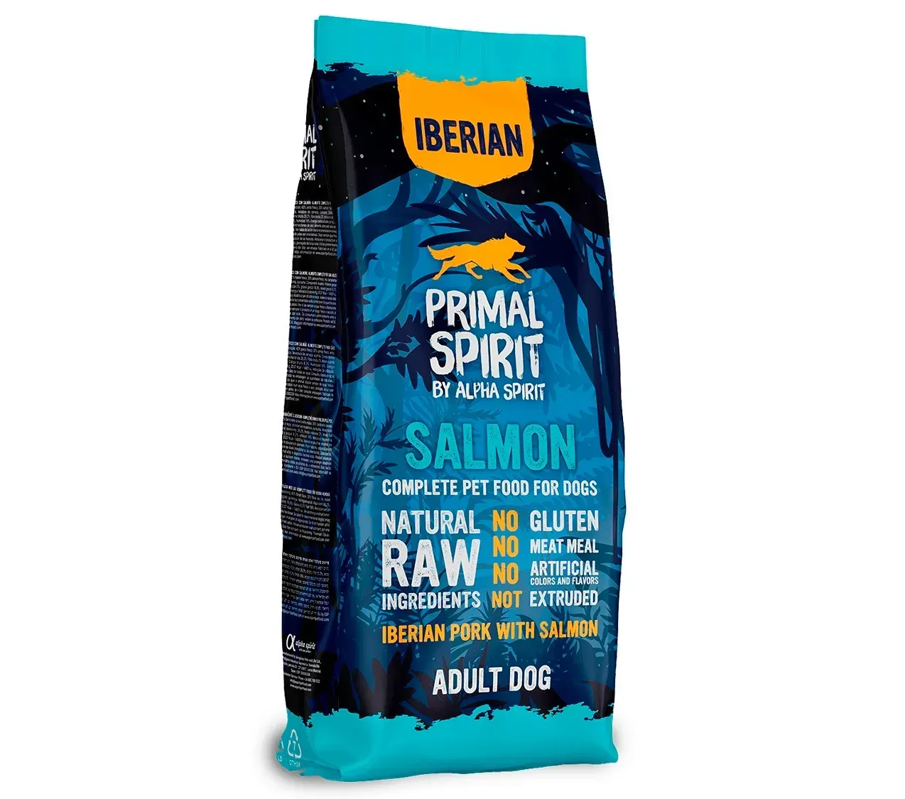 Primal Spirit Iberian Salmon корм для собак 12кг (іберійська свинина та лосось)1