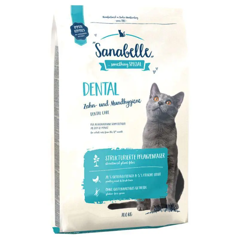 Bosch Sanabelle Dental 10 кг- корм для кішок для профілактики захворювань зубної системи1