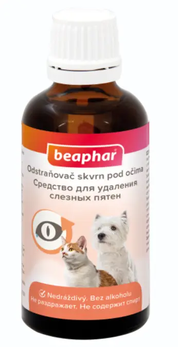 Beaphar Sensitiv - засіб для видалення слізних плям 50 мл1
