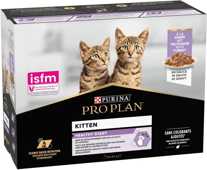 Purina Pro Plan Kitten Healthy Start паучі для кошенят 10 x 8...